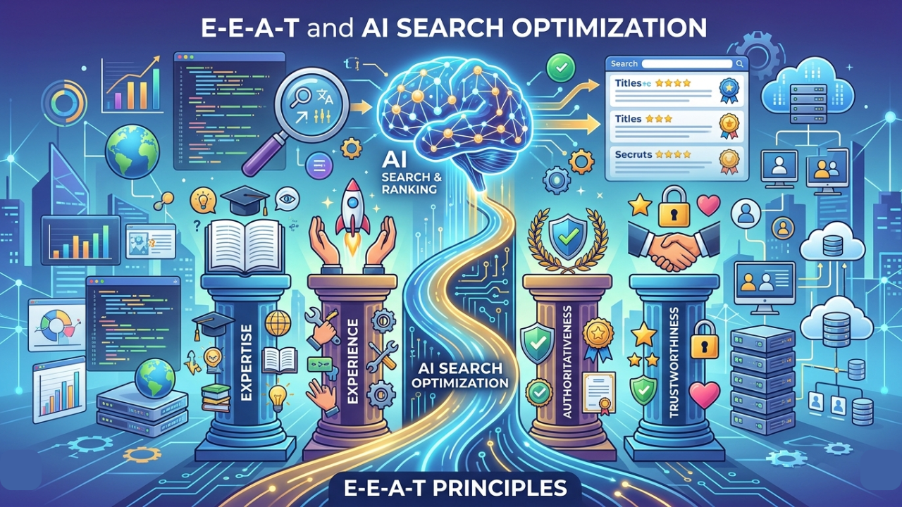 E-E-A-T & AI Search Optimization: Why Trust Signals Now Decide Search Visibility